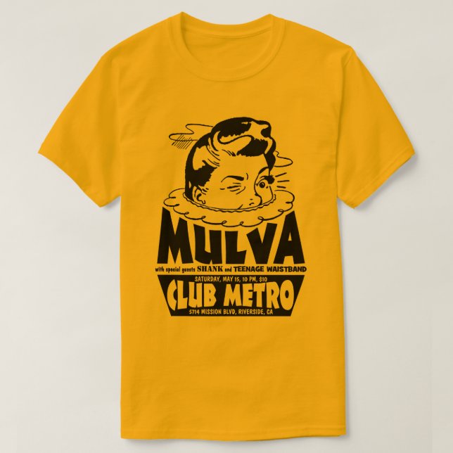 Klubb Metro T-Shirt (Mulva) (Design framsida)