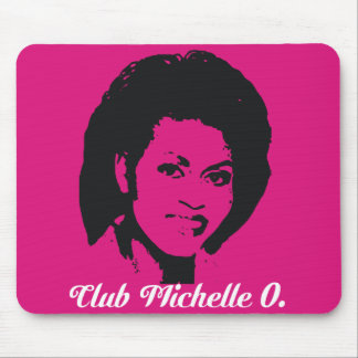 Klubb Michelle Mousepad i shock rosa Musmatta