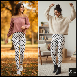 Klubb Mönster Leggings