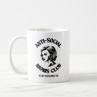 Klubb mot Social Mammor Kaffemugg