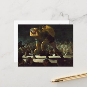 Klubb Natt av George Bellows Helg Vykort