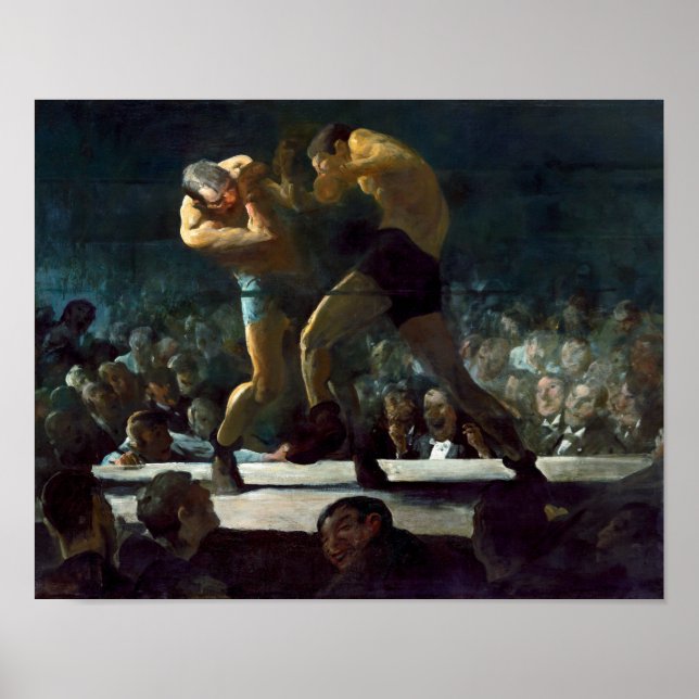 Klubb Natt | George Bellows | Poster (Framsidan)