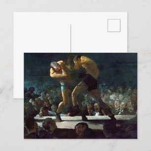 Klubb Natt   George Bellows   Vykort