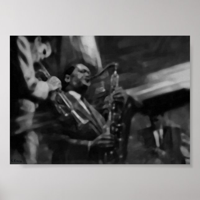 Klubb Orchestra á l'huile Poster (Framsidan)