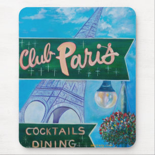 Klubb Paris Mousepad Musmatta