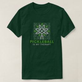 Klubb Pickleball är min terapi Mönster T Shirt