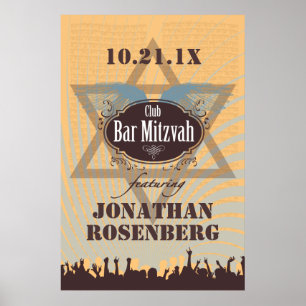 Klubb Pub Mitzvah Poster
