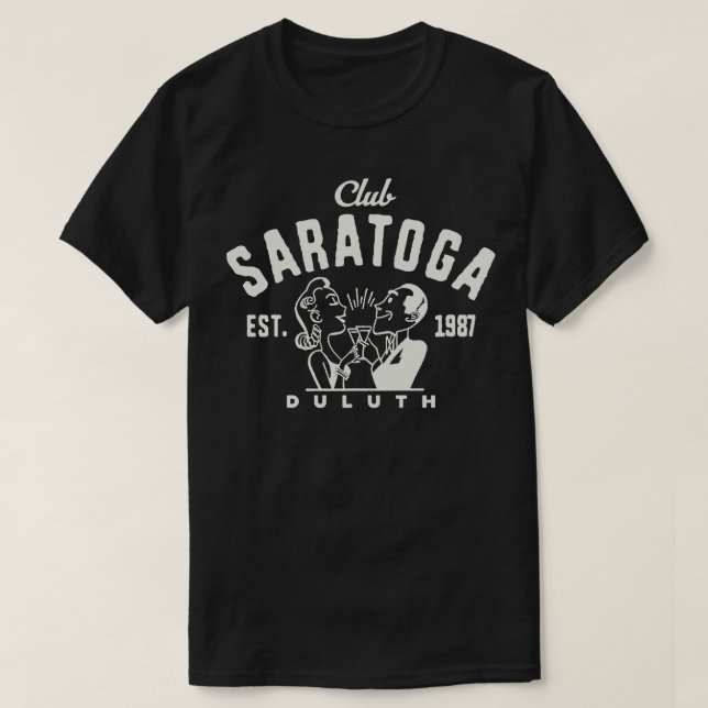 Klubb Saratoga T Shirt (Design framsida)