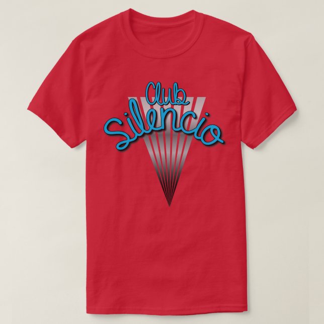 Klubb Silencio T Shirt (Design framsida)