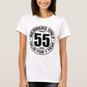 Klubb slutligen 55 tee shirt
