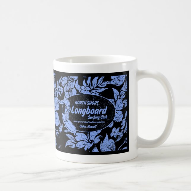 Klubb som surfar den Pareau muggen Kaffemugg (Höger)
