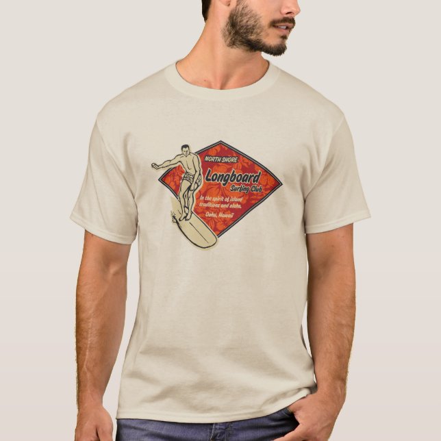 Klubb Surfing Diamond Logotyp Manar Tee (Framsida)
