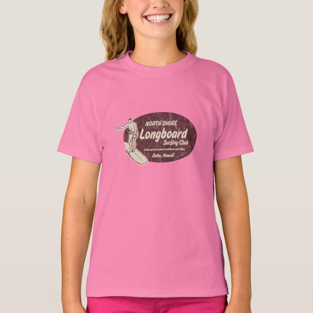 Klubb Surfing Vintage T-Shirt (Framsida)