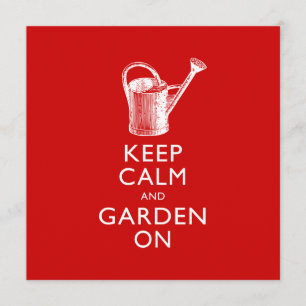  Klubb, trädgårdsdagen Inbjudningar