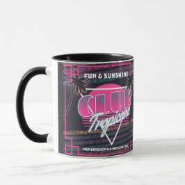 Klubb Tropicana Neon-tecken Mugg