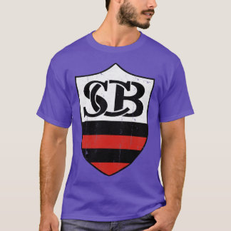 Klubb under Vintagen Stil-täckt design T Shirt