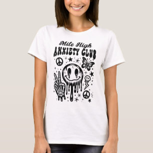 Klubb vid låg ångest t shirt