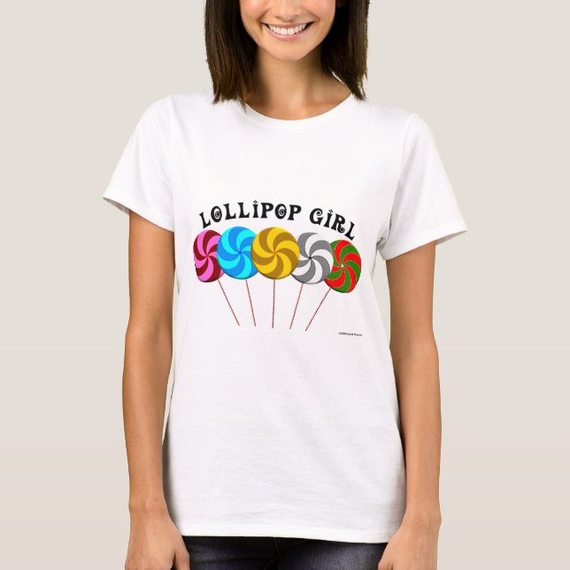 Klubbaflicka Tee Shirt (Framsida)