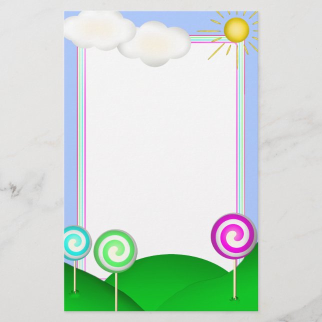 Klubbaland Brevpapper (Framsida)