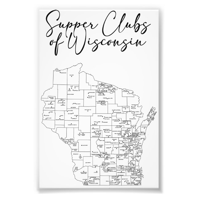 Klubbar för leverans av Wisconsin Fototryck (Framsidan)