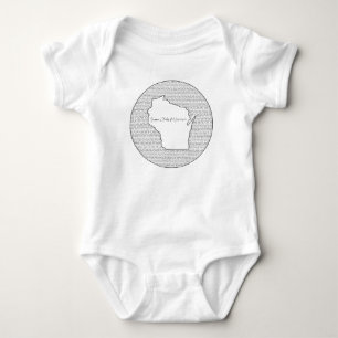 Klubbar för leverans av Wisconsin T Shirt