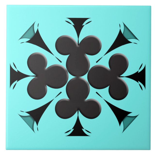 Klubbar Kakelplatta (Framsidan)