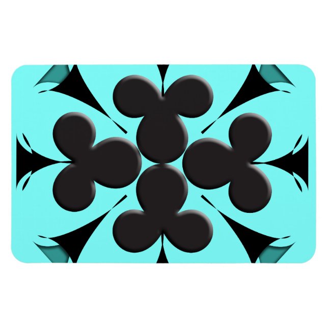 Klubbar Magnet (Horisontell)