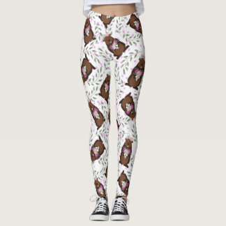 Klubbar under groddjursdagar leggings