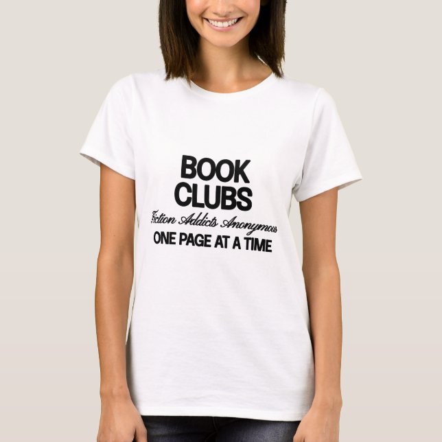 Klubbarna bok t shirt (Framsida)
