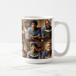 Klubbarna manar och Bok Kaffemugg