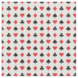 Klubbarna Spades Red Black i kortspelardiamanter Tyg