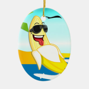 Klubbbananer - officiell Merchandise Julgransprydnad Keramik