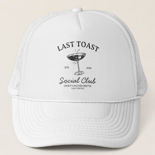 Klubben Bachelorette Party Merch i Social förra ve Keps