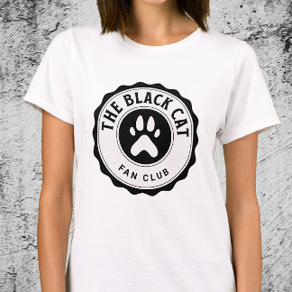 Klubben Black Cat Fläkt - Cat Mamma Gift T Shirt