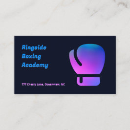 Klubben Boxing Coach Visitkort