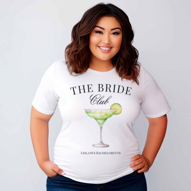 Klubben Bride Margarita Social T Shirt (The Bride Club Margarita TShirt)