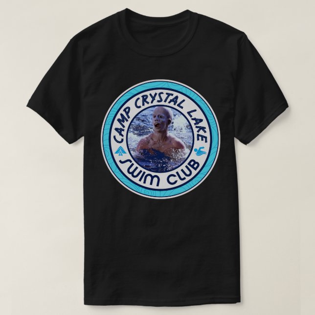 Klubben Camp Crystal Sjö Simma T Shirt (Design framsida)