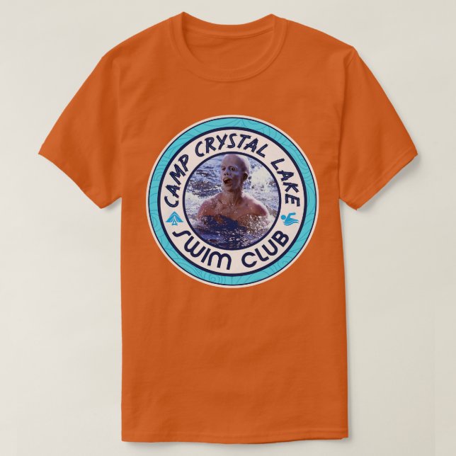 Klubben Camp Crystal Sjö Simma T Shirt (Design framsida)