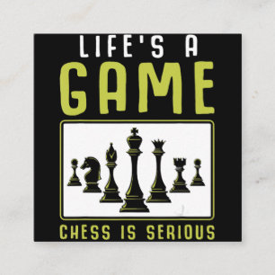 Klubben Chess Heartslag Chess Master Chess Fyrkantigt Visitkort