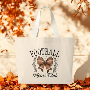 Klubben Coquette Game Day Football Mammor Jumbo Tygkasse
