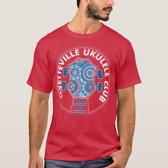 Klubben Fayetteville Ukulele T Shirt (Framsida)