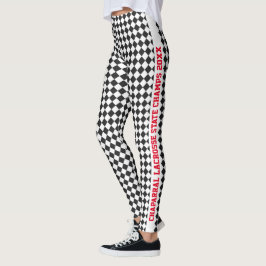 Klubben Fläkt i Sports Team Spirit School Färg Leggings