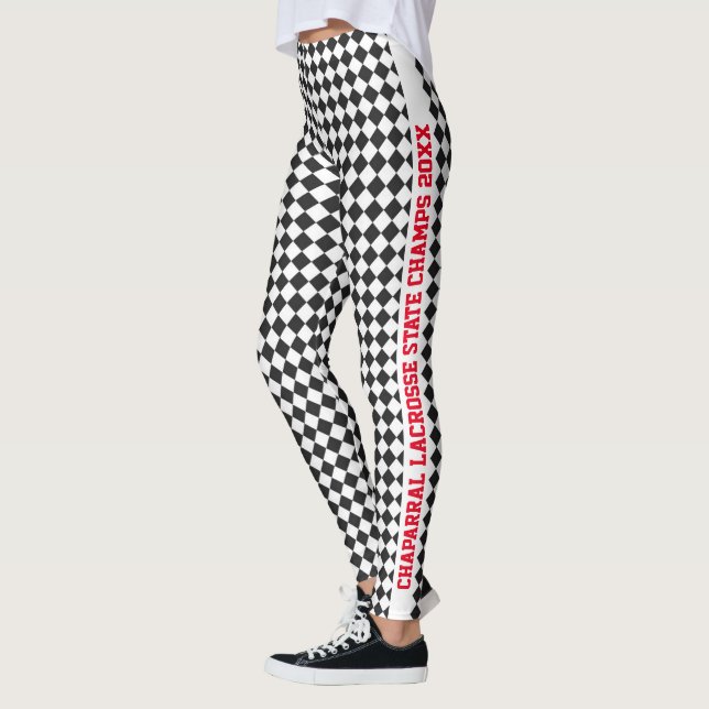 Klubben Fläkt i Sports Team Spirit School Färg Leggings (Vänster)