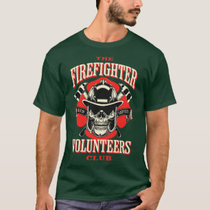 Klubben för brandmän t shirt