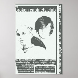 "klubben för brutna skåp" poster