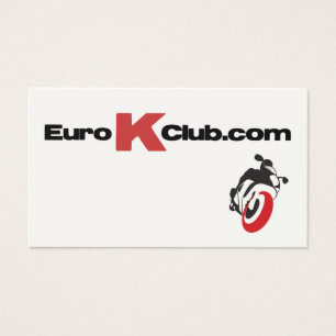 Klubben för Euro K Cards generalen - Visitkort