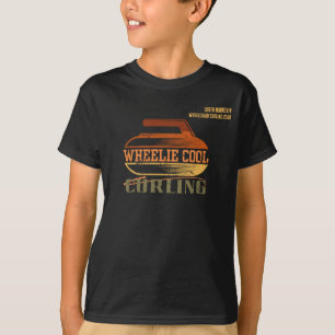 Klubben för rullstol Curling School Team League Na T Shirt