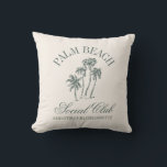 Klubben för Social i, Retro Luxe Bachelorette Kudde<br><div class="desc">Retro Luxe Bachelorette Party Social Klubb utomhus Pillow</div>