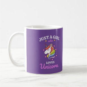 Klubben Girls kärlek Unicorn Fläkt Kaffemugg