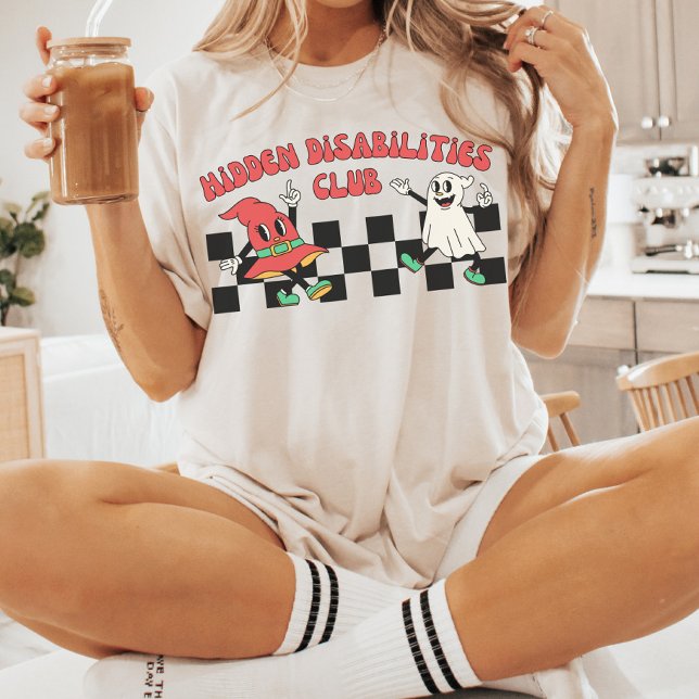Klubben gömt funktionsnedsättningar | Medvetenhet  T Shirt (Skapare uppladdad)